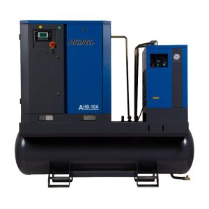 COMPRESOR A TORNILLO 5HP 380V ALL IN ONE VELOCIDAD FIJA Y TRANSMISIÓN POR CORREAS