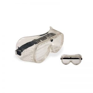 Antiparra Cuerpo PVC  Ventilación directa transparente
