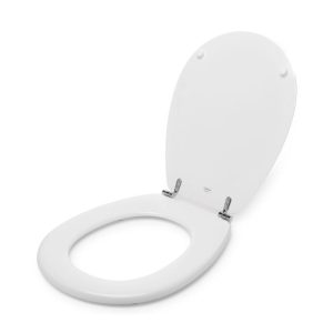 Alternative view of ASIENTO DE INODORO MADERA HDF MODELO PI (Compatible con modelo Pilar)