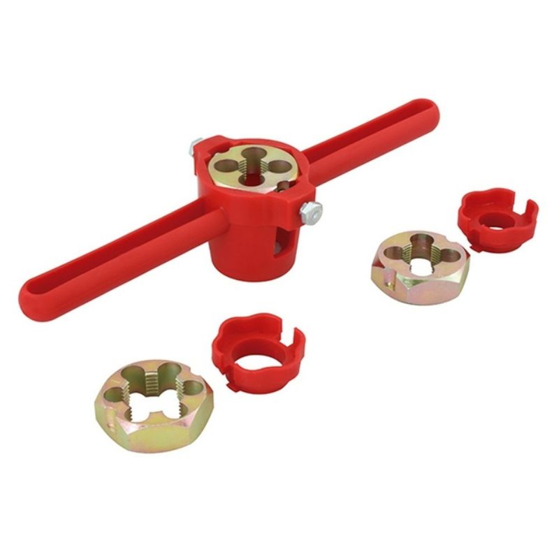 TERRAJA PARA PVC DE 1/2 A 1" COJINETE ACERO SPARA 1
