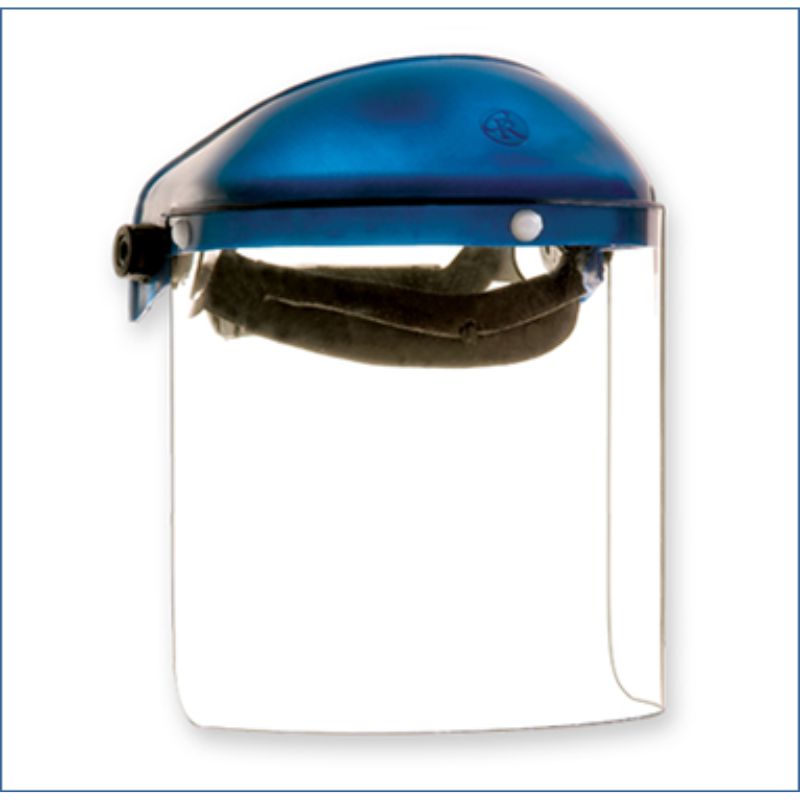 PROTECTOR FACIAL CON ADAPTADOR UNIVERSAL PARA CASCO