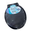ASIENTO INODORO POLIPROPILENO LINEA  ECCO  NEGRO