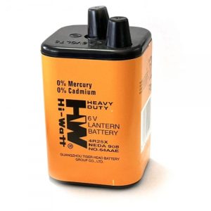 Bateria de 6V descartable 4R25