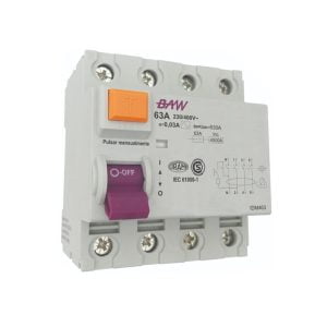 DISYUNTOR TETRAPOLAR 25 AMP.30 MAMP.