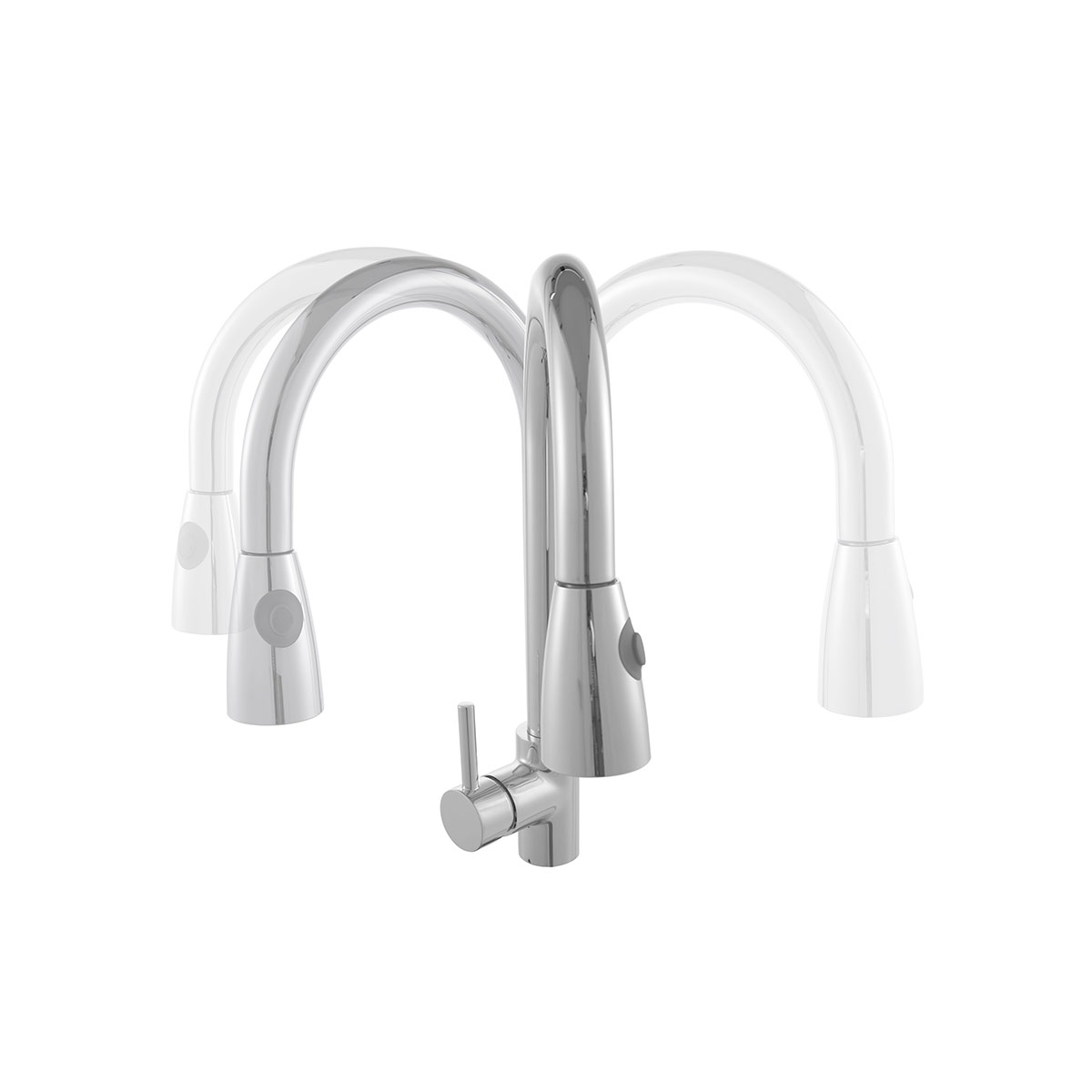 GLOA GRIFERÍA MONOCOMANDO SAMBRE PARA COCINA - Imagen 2