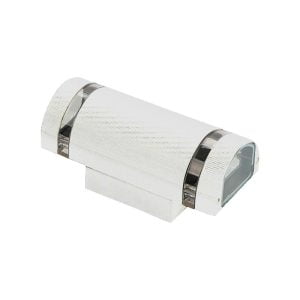 Bidireccional de exterior oval blanco