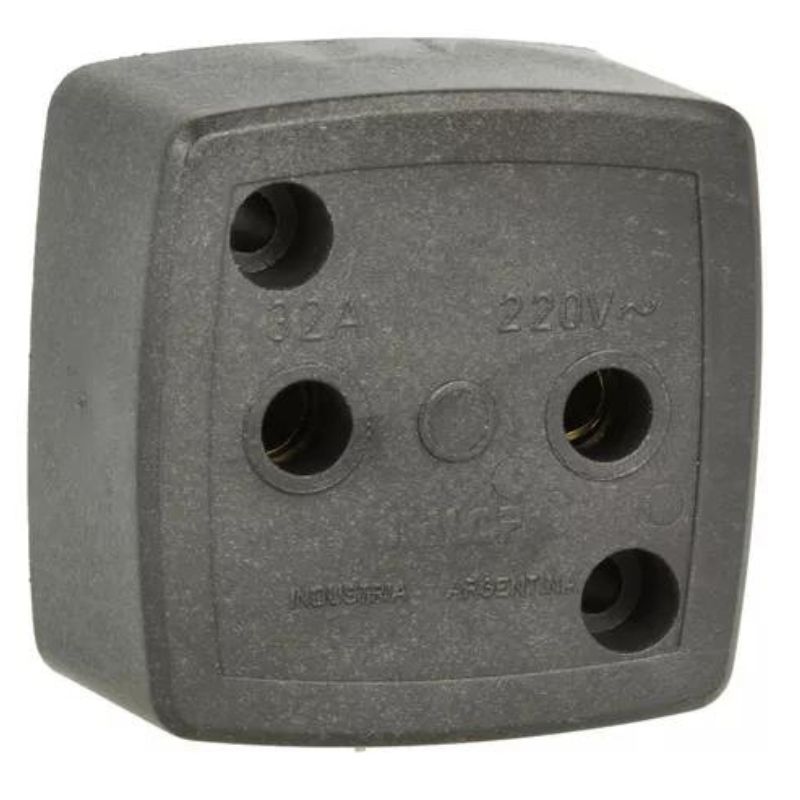 BASE INDUSTRIAL 2 X 32 AMPER