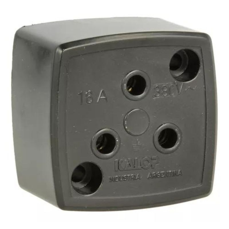 BASE INDUSTRIAL 3 X 16 AMPER