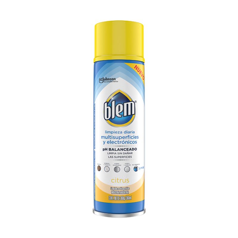 Blem® Multisuperficies y Electrónicos Aerosol Citrus