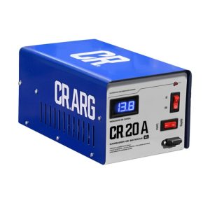 cargador 20 amper 12v carga regulable cr