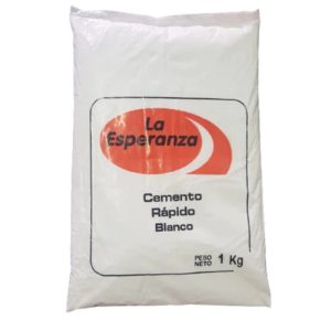 CEMENTO BLANCO RAPIDO X 1 KG.