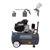 COMPRESOR 2,5HP 50L + KIT 3 PIEZAS MONOFÁSICO DIRECTO