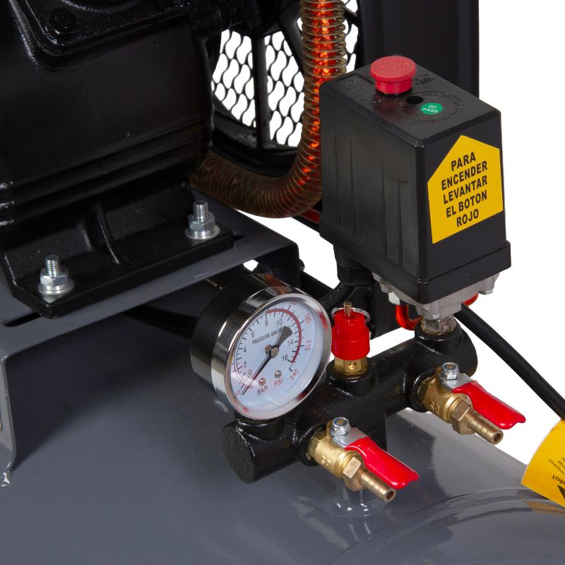 Compresor 3hp 100l Trifasico duroll Bicilindrico - Imagen 3