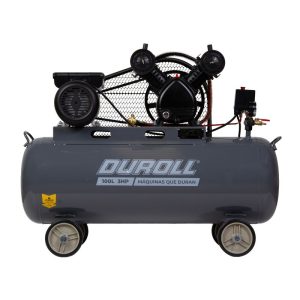 Alternative view of Compresor 3hp 100l Trifasico duroll Bicilindrico