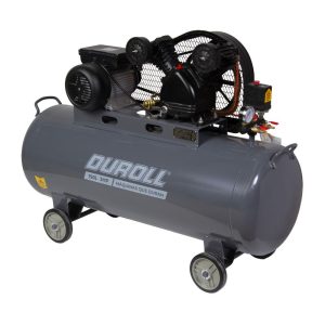Compresor 3Hp 150Lts Monofásico Bicilindrico Duroll