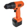 taladro black & decker inalambrico 10mm 550rpm 9.6v