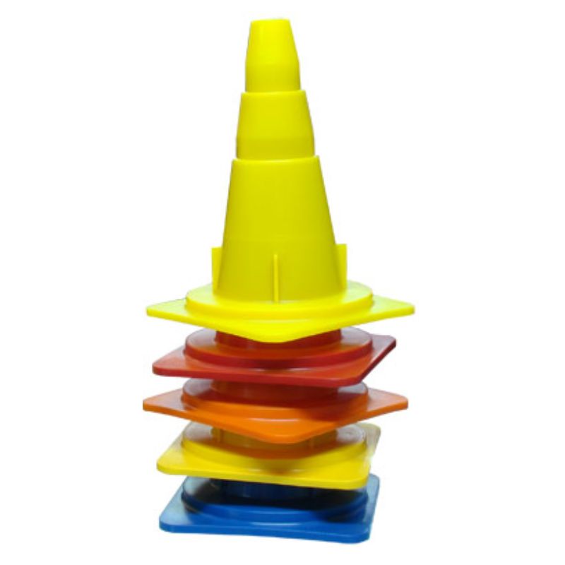 CONO DEPORTIVO 34CM FLUO FLEX.