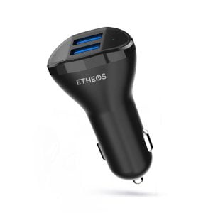 Cargador USB para auto 12 V con carga rápida