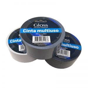 Cinta multiuso negro 48mm x 25mt