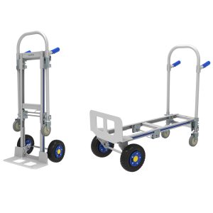 carro de aluminio plegable 2 en 1 200kg / 250kg