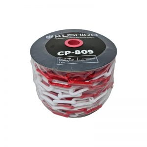 Cadena Plastica Roja/Blanca X 25Mt