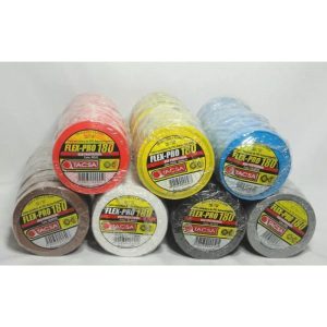 CINTA AISLADORA 10MT FLEX PRO 180 MARRON