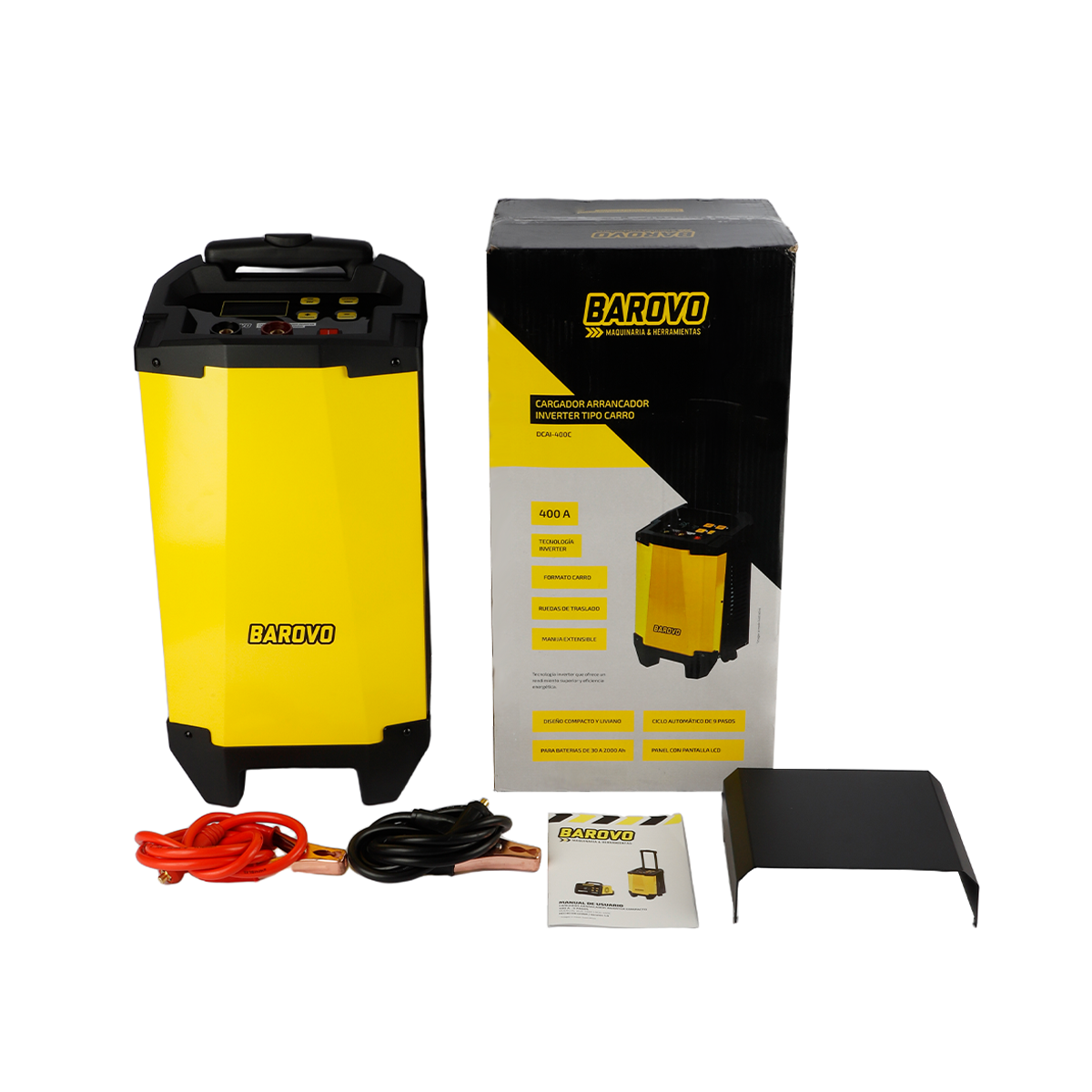 CARGADOR ARRANCADOR INVERTER BARAVO CARRO 400A - Imagen 3