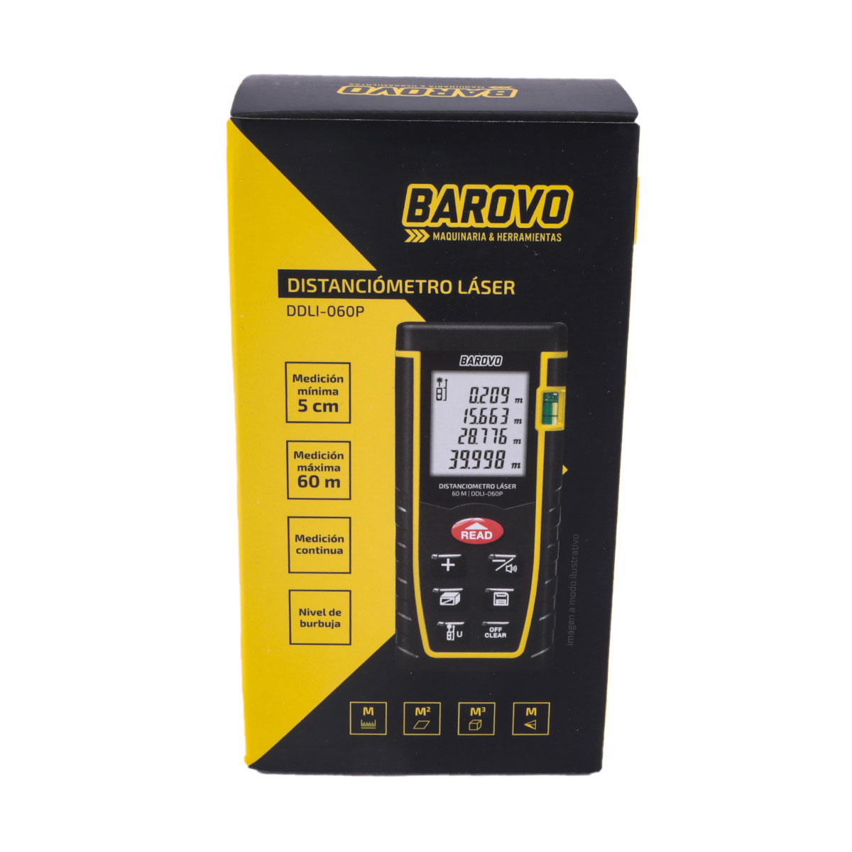 DDLI-060P-5 DISTANCIOMETRO LASER 60M - Imagen 5