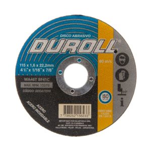 Disco O/a 4 1/2 X 1.6 X 22.2