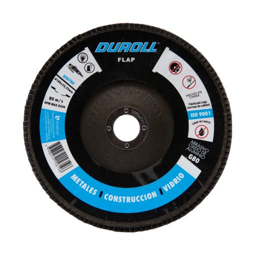 Disco Flap O/A  7” Grano 80