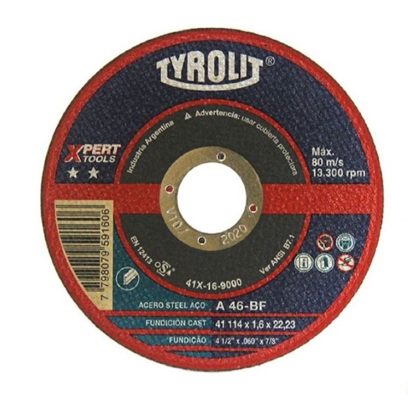 DISCO OXIDO ALUMINIO 230x1,9x22,2 A46-BF