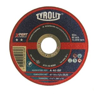 DISCO OXIDO ALUMINIO  178x1,6x22,2 A46-BF