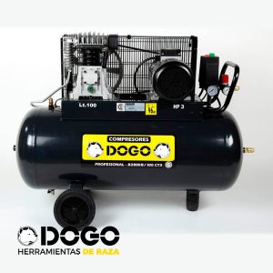 COMPRESOR 3HP 100LT PROFESIONAL TRIFASICO