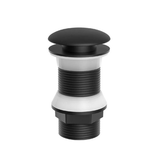 DESAGUE SOPAPA 1 1/4″ ACERO INOXIDABLE NEGRO MATE SISTEMA CLICK