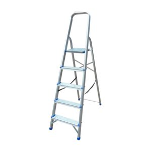 escalera gloss aluminio articulada 4 x 3 escalones hasta 150kg (copia)