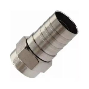 FICHA COAXIL CONECTOR F59 1011 CON POLLERA