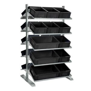 ESTANTERIA CON CONTENEDORES 1067X925X1817H  1 -ESTANTERIA - 18 CONTEN.ART.4317A  - 6 CONTEN.ART.6417A