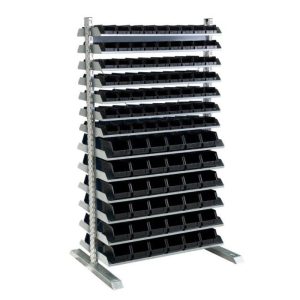 ESTANTERIA CON CONTENEDORES1067X925X1817H   1 ESTANTERIA - 126 CONTEN.MOD.1PLZ - 72 CONTEN.2PLZ
