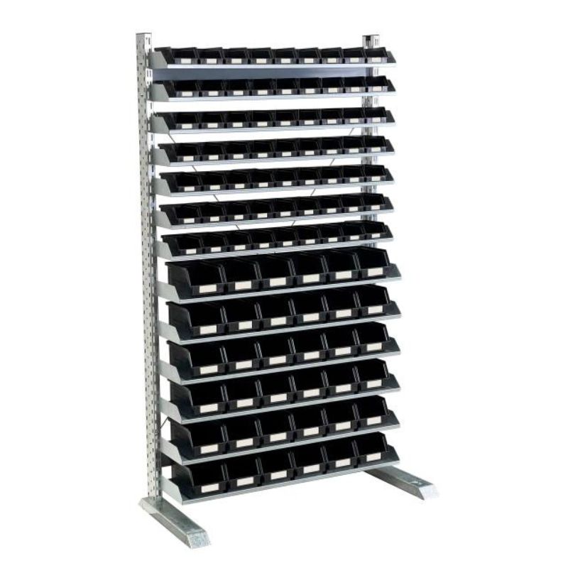 ESTANTERIA CON CONTENEDORES 1067X542X1817H 1 ESTANTERIA - 63 CONTEN.MOD.1 - 36 CONTEN. MOD.2