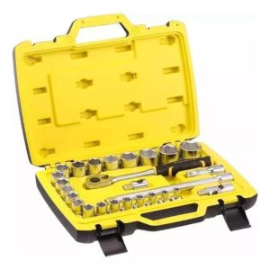 JUEGO DE TUBOS STANLEY 26PC  ENCASTRE 1/2"