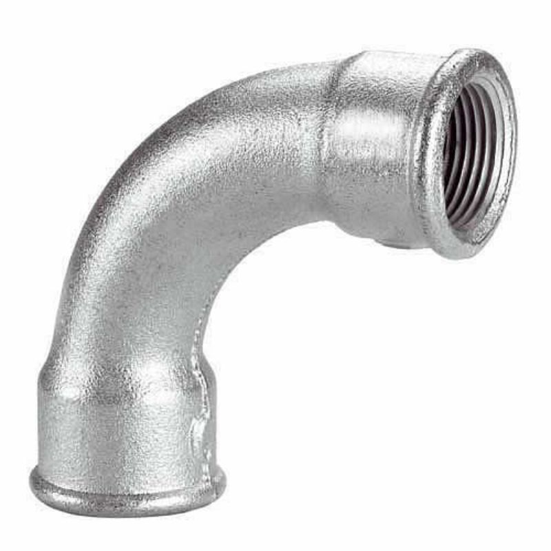 CURVA GALV H-H 90º X 1"1/2