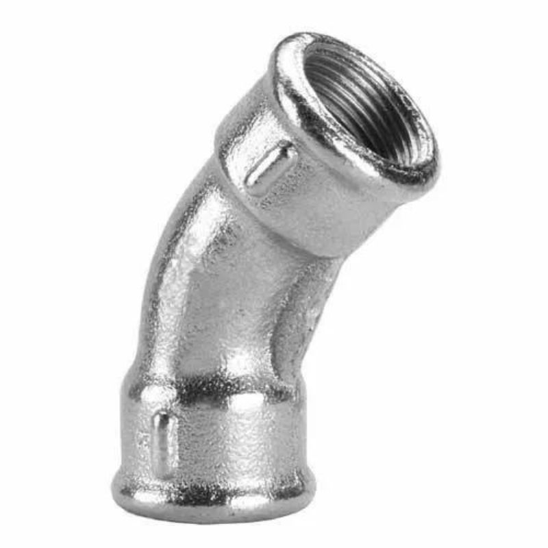 CURVA GALV H-H 45º X 3/4