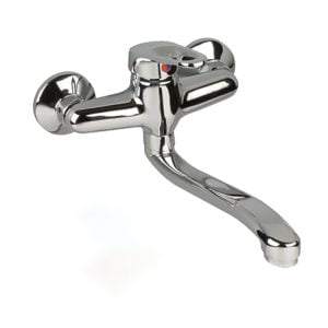 GRIFERIA MONOCOMANDO COCINA PARED PICO BAJO