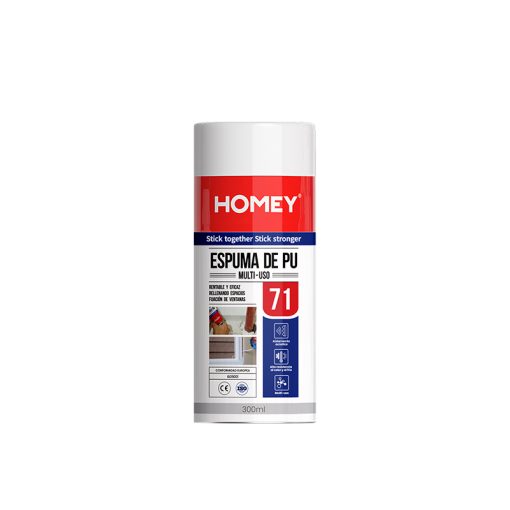 ESPUMA POLIURETANO MULTIUSOS 300ml – HOMEY PU 71