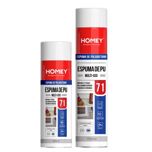 ESPUMA POLIURETANO MULTIUSOS 750ml – HOMEY PU 71