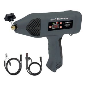 soldadora tipo pistola inverter 140a gladiador