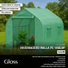 invernadero 2x2x2m malla pe 140g/m2