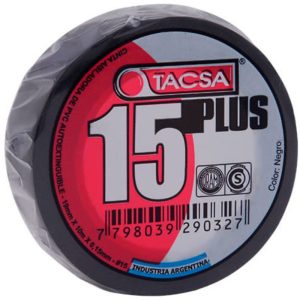 CINTA AISLADORA PVC 10 MTS NEGRA