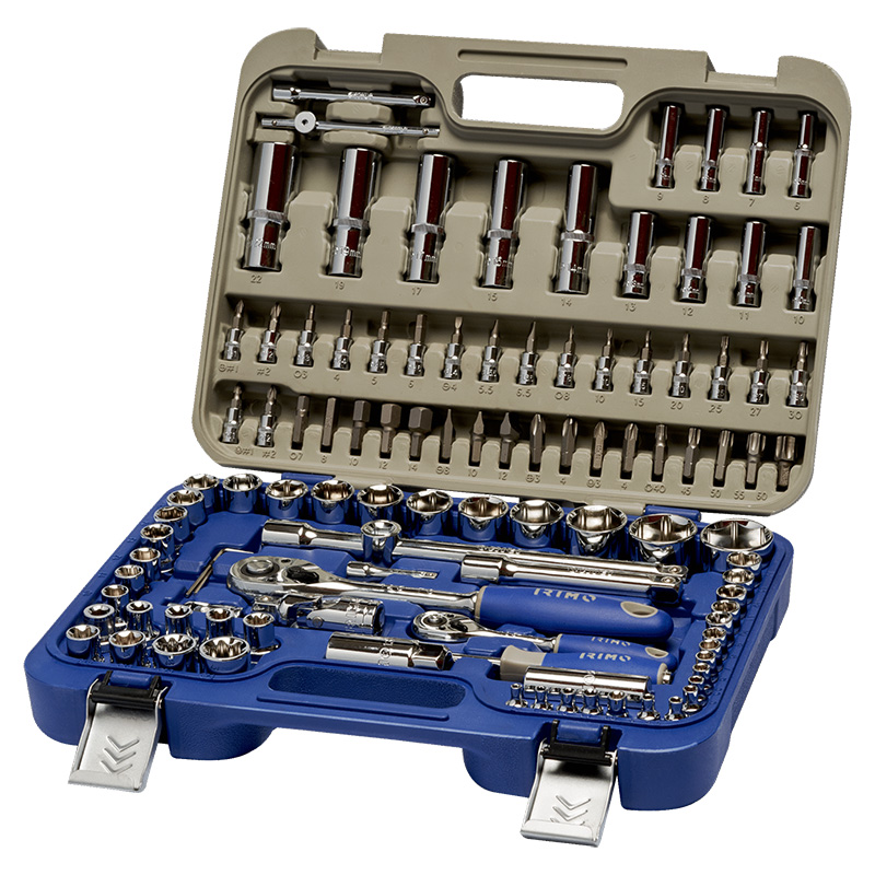 JUEGO DE BOCALLAVES MIXTO 1/4" Y 1/2" 108PZ 129-108-4