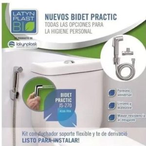 Alternative view of BIDET MANUAL CON FLEXIBLE BLANCO